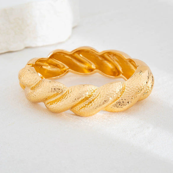 Bracelet Metal Exaggerated Geometric Electroplated
