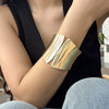Bracelet Metal Geometric Punk Style Electroplated