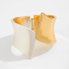 Bracelet Metal Geometric Punk Style Electroplated