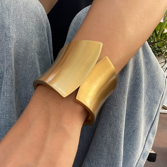 Bracelet Metal Geometric Punk Style Electroplated