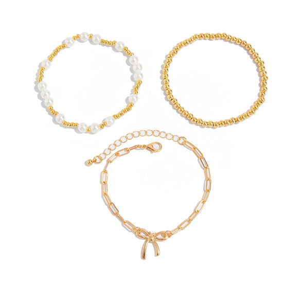 Bracelet Metal Heart Star Bow Shape Electroplating For Women