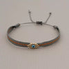 Bracelet Mixed Material Handwoven With Letters Numbers Text Pattern For Women