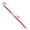 Bracelet Mixed Material Handwoven With Letters Numbers Text Pattern For Women