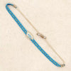 Bracelet Mixed Material Handwoven With Letters Numbers Text Pattern For Women