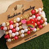 Bracelet Mixed Material Sweet Style Cartoon Characters Handmade