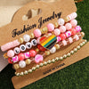 Bracelet Mixed Material Sweet Style Cartoon Characters Handmade