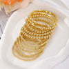 Bracelet Mixed Materials Geometric Electroplating Highend Women's Hand Jewelry