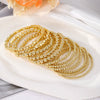 Bracelet Mixed Materials Geometric Electroplating Highend Women's Hand Jewelry