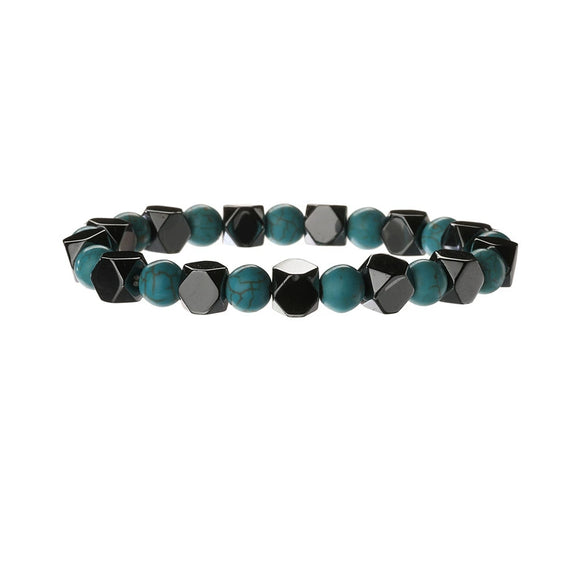Bracelet Natural Lapis Lazuli Geometric Handmade Jewelry