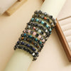 Bracelet Natural Lapis Lazuli Geometric Handmade Jewelry