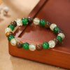 Bracelet Natural Tiger Eye Turquoise Black Gallstone Amethyst Agate Manual Design