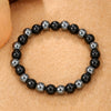Bracelet Natural Tiger Eye Turquoise Black Gallstone Amethyst Agate Manual Design