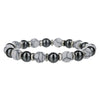Bracelet Natural Tiger Eye Turquoise Black Gallstone Amethyst Agate Manual Design