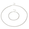 Bracelet Necklace Set Iron Alloy Geometric Electroplating Women's