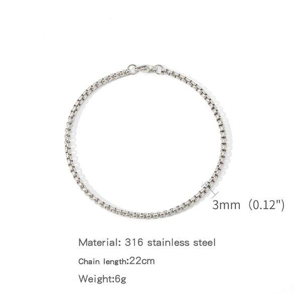 Bracelet Pearl Geometric Punk Rock Unisex Electroplating