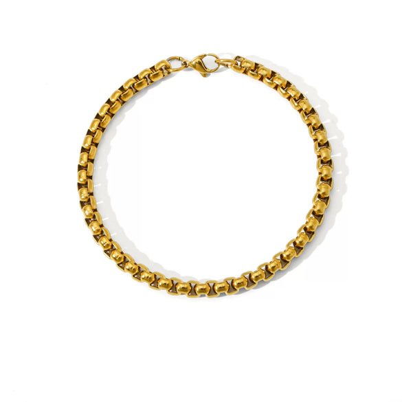 Bracelet Pearl Geometric Punk Rock Unisex Electroplating