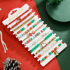 Bracelet Polymer Clay Christmas Geometric Original Design