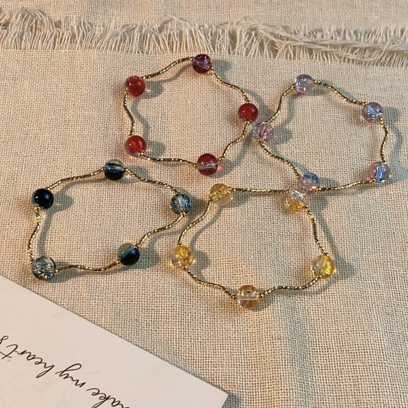 Bracelet Resin Geometric Polished