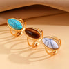 Bracelet Ring Copper Geometric Style Electroplating For Women