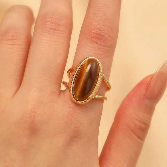Bracelet Ring Copper Geometric Style Electroplating For Women
