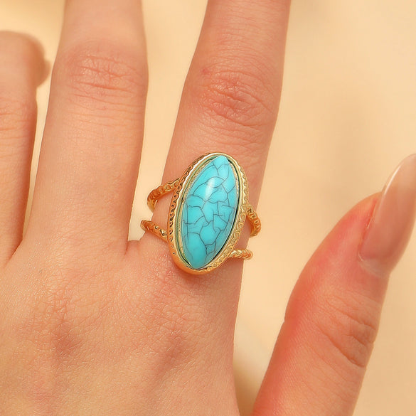 Bracelet Ring Copper Geometric Style Electroplating For Women