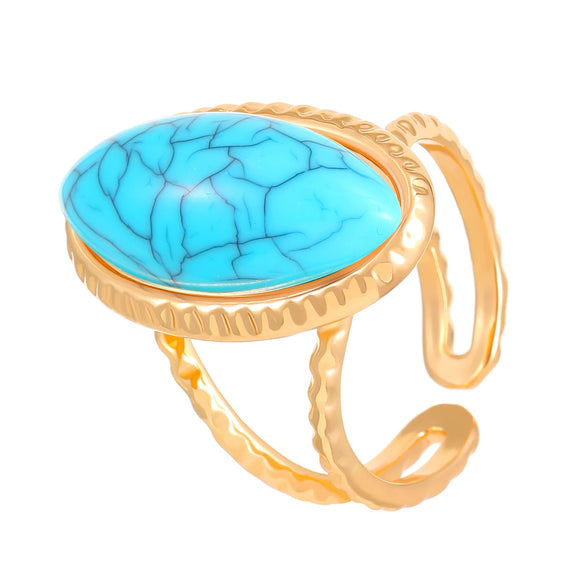 Bracelet Ring Copper Geometric Style Electroplating For Women