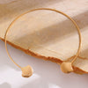 Bracelet Ring Shell Alloy Electroplating Minimalist Style