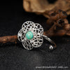 Bracelet S925 Sterling Silver Crystal Flower Geometric Set With Gems For Women