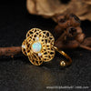 Bracelet S925 Sterling Silver Crystal Flower Geometric Set With Gems For Women