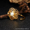 Bracelet S925 Sterling Silver Crystal Flower Geometric Set With Gems For Women