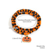 Bracelet Set Zinc Alloy Punk Festival Element Geometric Electroplating Orange Pumpkin Skull Pendant