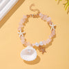 Bracelet Shell Imitation Pearl Gravel Handmade Beads Women's Natural Style