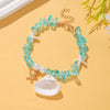 Bracelet Shell Imitation Pearl Gravel Handmade Beads Women's Natural Style