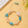 Bracelet Shell Imitation Pearl Gravel Handmade Beads Women's Natural Style
