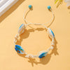 Bracelet Shell Imitation Pearl Gravel Handmade Beads Women's Natural Style
