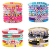 Bracelet Soft Pottery Love Flower English Letter Devil's Eye Star Design For Women