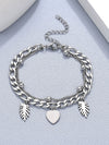 Bracelet Stainless Steel Alloy Unisex Electroplated Geometric Star Minimalist Style