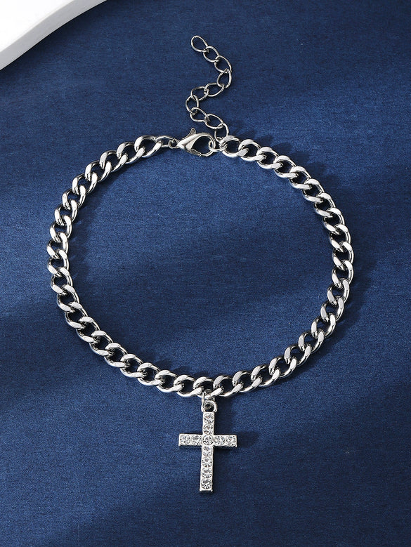 Bracelet Stainless Steel Alloy Unisex Electroplated Geometric Star Minimalist Style