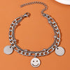 Bracelet Stainless Steel Alloy Unisex Electroplated Geometric Star Minimalist Style