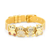 Bracelet Stainless Steel Copper Inlaid With Zircon Electroplating Personality Animals Letters Numbers Text Style