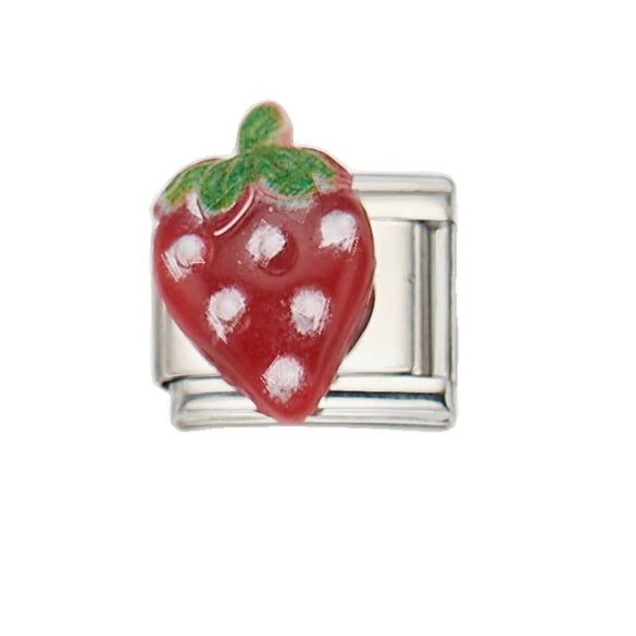 Bracelet Stainless Steel Dripping Oil Style Flowers Bees Bats Bear Shell Fruit