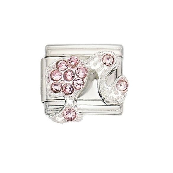 Bracelet Stainless Steel Dripping Oil Style Flowers Bees Bats Bear Shell Fruit
