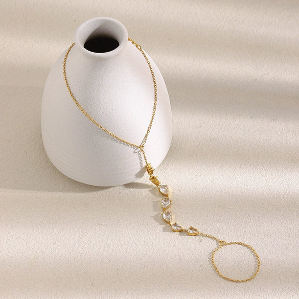 Bracelet Stainless Steel Electroplated Geometric Style For Women