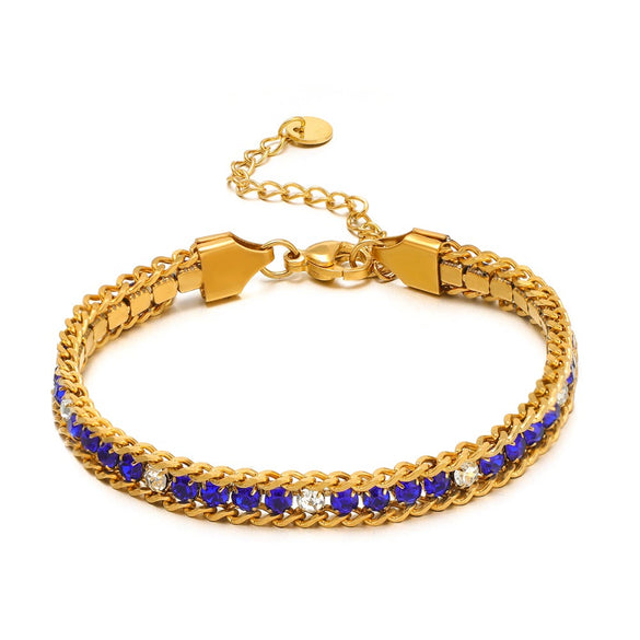 Bracelet Stainless Steel Electroplating Unisex
