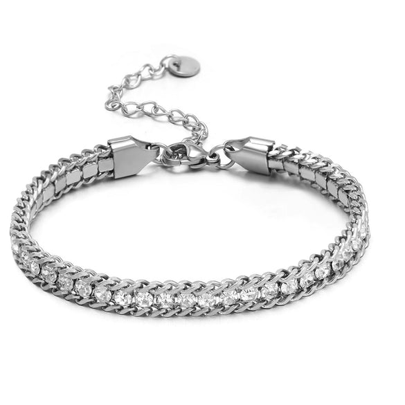 Bracelet Stainless Steel Electroplating Unisex
