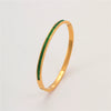 Bracelet Stainless Steel Geometric Diamond Electroplating Women's Jewelry