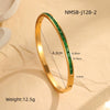 Bracelet Stainless Steel Geometric Diamond Electroplating Women's Jewelry