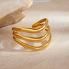 Bracelet Stainless Steel Geometric Electroplated Modern Minimalist Trendy Jewelry