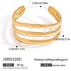 Bracelet Stainless Steel Geometric Electroplated Modern Minimalist Trendy Jewelry