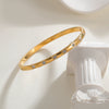 Bracelet Stainless Steel Geometric Electroplating Fashion Couple